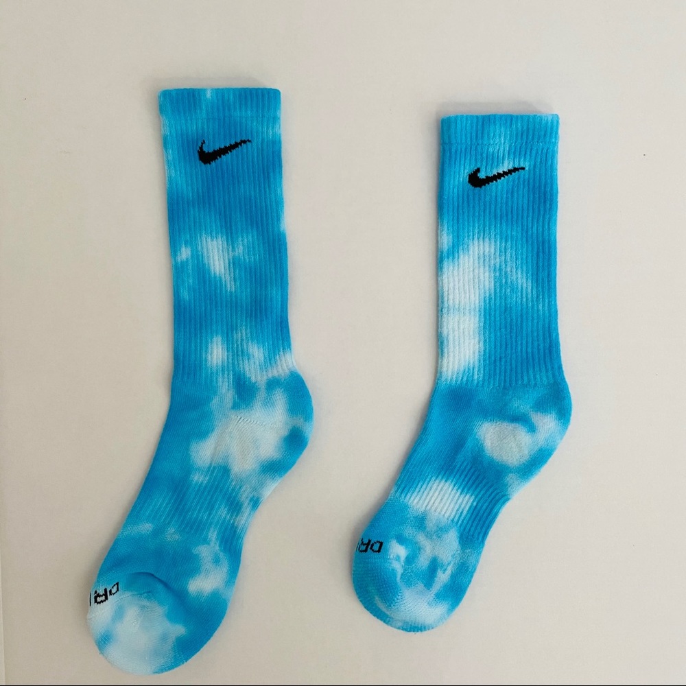 2 for $20 | Blue Sky Tie Dye Socks